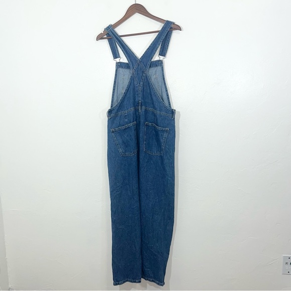 Free People We the Free Ziggy Slouchy Denim Overall Jeans Size S - Picture 9 of 13
